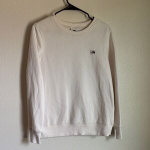 The North Face Off-White Crewneck Sweater